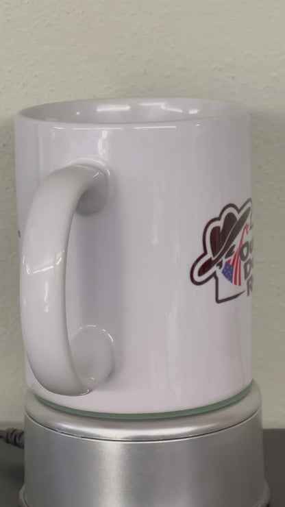 Outlaw Desert Racing Ceramic Mug, 11oz