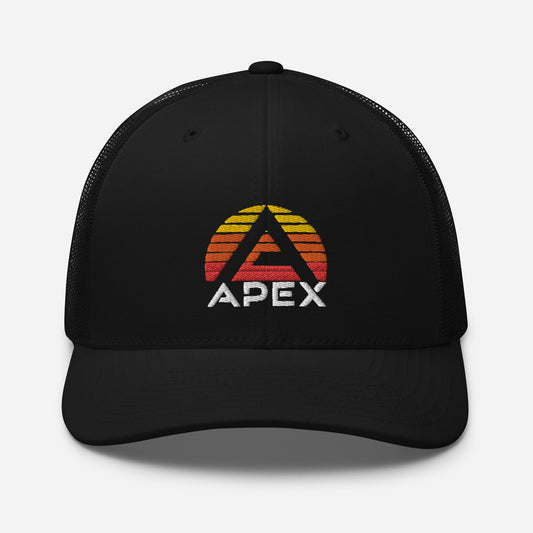 APEX Hat Mesh-Back Twill Trucker Cap